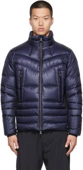 Moncler | Blue Down Canmore Jacket商品图片,