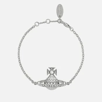 Vivienne Westwood Minnie Bas Relief Platinum-Plated Bracelet,价格$98.15