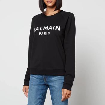 Balmain真假, Balmain | Balmain Printed Cotton-Jersey Sweatshirt商品图片 额外7.5折, 额外七五折