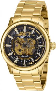 Invicta | Invicta Objet D Art Automatic Black Dial Mens Watch 27587商品图片,0.7折