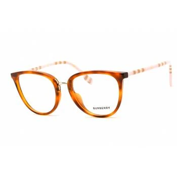 Burberry | Burberry Women's Eyeglasses - Full Rim Cat Eye Light Havana Plastic | 0BE2366U 4019 3.9折×额外9折x额外9.5折, 独家减免邮费, 额外九折, 额外九五折