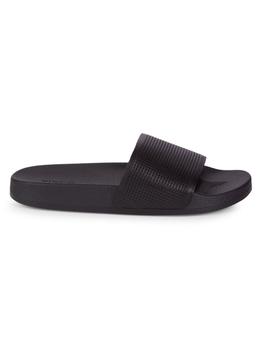 vince鞋, Vince | Winston Perforated Leather Slides商品图片 5.3折