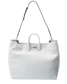 菲拉格慕包, Salvatore Ferragamo | Salvatore Ferragamo Studio Leather Tote商品图片 5.4折