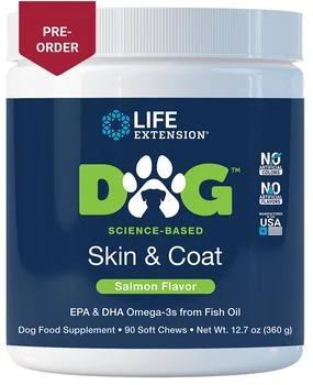 Life Extension | Life Extension DOG Skin & Coat (90 Soft Chews),商家Life Extension,价格¥211