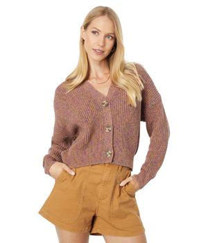 Madewell | Marled Greywood Crop Cardigan Sweater商品图片,3.5折
