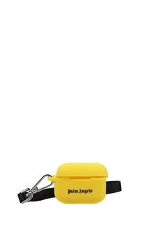 Palm Angels | Gift ideas airpods case Silicone Yellow,商家Wanan Luxury,价格¥581