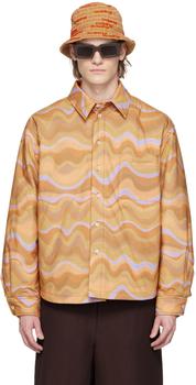 商品Jacquemus | Orange Le Raphia 'La Chemise Boulanger' Shirt,商家SSENSE,价格¥4471图片