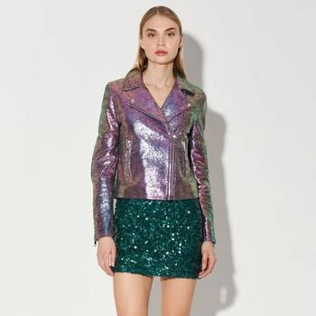 推荐Presley Jacket Lilac Crushed Metallic商品