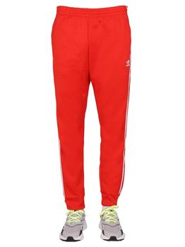 推荐Adidas Originals Logo Embroidered Side-Band Jogging Pants商品