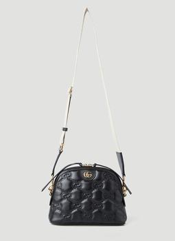 推荐GG Matelassé Dome Shoulder Bag in Black商品