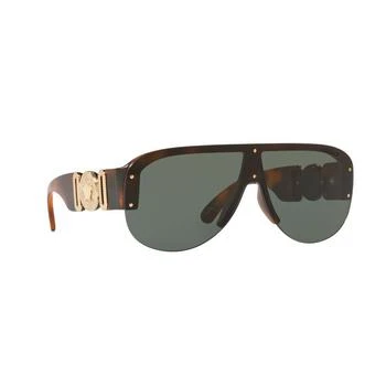 Versace | Dark Green Shield Men's Sunglasses VE4391 531771 48 3折, 满$200减$10, 满减