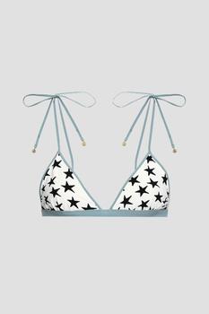 LOVE STORIES, LOVE STORIES | Printed triangle bikini top商品图片 3.1折