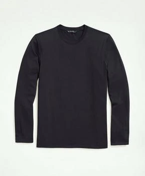 Brooks Brothers | Supima® Cotton Long-Sleeve Logo T-Shirt 额外7.5折, 特价, 独家减免邮费, 额外七五折