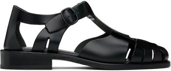 Hereu | Black Pesca Sandals 