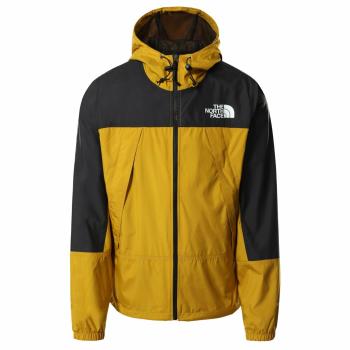 推荐THE NORTH FACE 男士黑黄拼色尼龙连帽夹克 NF0A53C1-H9D商品