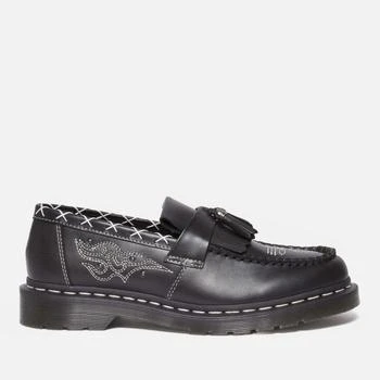 推荐Dr. Martens Adrian Gothic Americana Leather Loafers商品