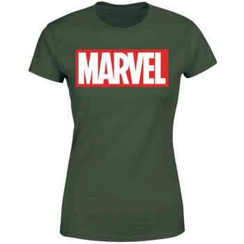 Marvel | Marvel Logo Women's T-Shirt - Green商品图片,独家减免邮费