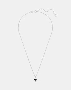 Swarovski | Swarovski stilla triangle pendant in grey rhodium plating,商家ASOS,价格¥816