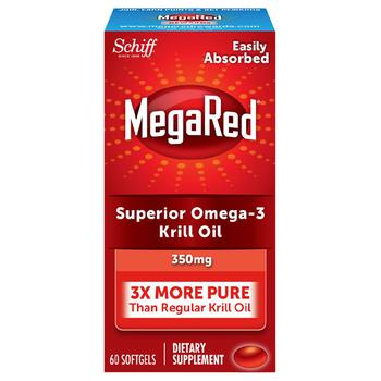 商品MegaRed | Omega-3 Krill Oil 350 mg Fatty Acids EPA & DHA,商家Walgreens,价格¥216图片