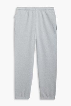 Sandro | Mélange cotton-fleece sweatpants商品图片,1.5折