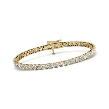 Diana M. | Diana M Lab 6 Carat TW Diamond Tennis Bracelet in 14K YELLOW Gold,商家Premium Outlets,价格¥16042