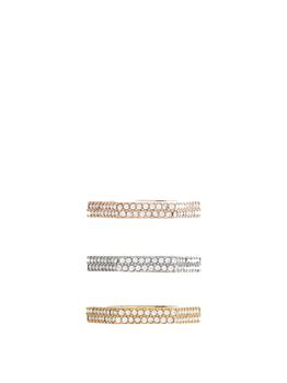商品NA | Crystal Rose Gold, Palladium, Gold-plated Nut Rings,商家GENTE Roma,价格¥2425图片
