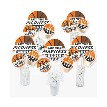 商品Big Dot of Happiness | Basketball - Let The Madness Begin - College Basketball Party Centerpiece Sticks - Table Toppers - Set of 15,商家Macy's,价格¥109图片
