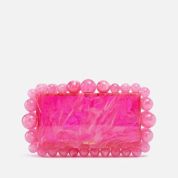 推荐Cult Gaia Eos Marble-Effect Acrylic Clutch Bag商品