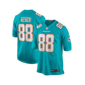 迈克达威评价, NIKE | Men's Mike Gesicki Aqua Miami Dolphins Game Player Jersey商品图片 