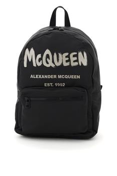 推荐Alexander mcqueen metropolitan backpack with graffiti logo商品