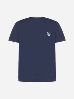 雷蒙威是什么牌子, A.P.C. | Raymond logo cotton t-shirt商品图片 