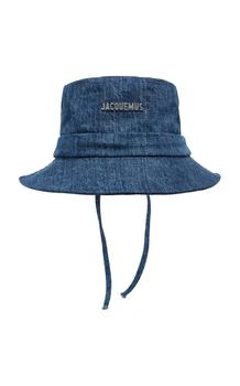 推荐Jacquemus - Le Bob Gadjo Cotton Denim Bucket Hat - Blue - EU 58 - Moda Operandi商品