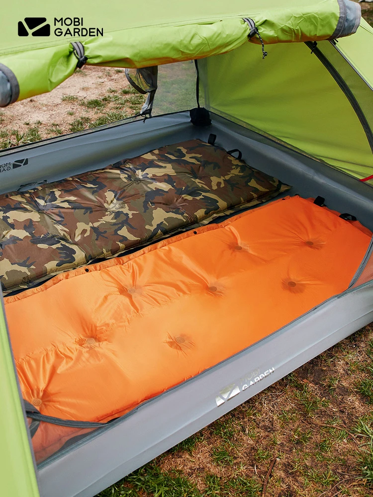 MobiGarden | 自动充气垫户外帐篷睡垫气垫床午睡双人防潮垫露营地垫水瓶,商家Yixing,价格¥118