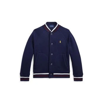 Ralph Lauren | Little and Toddler Boys Fleece Baseball Jacket,商家Macy's,价格¥516