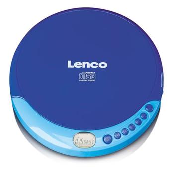 商品Lenco CD-011 Portable CD Player - Blue图片
