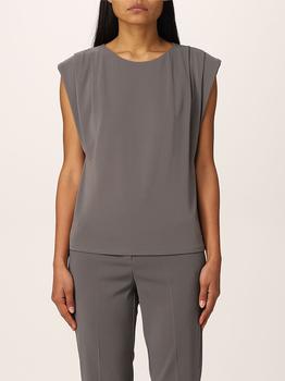 推荐Patrizia Pepe sleeveless top in nylon blend商品