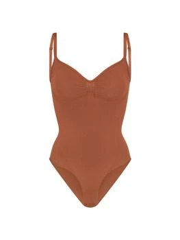 SKIMS | Seamless Sculpt Brief Bodysuit,商家Saks Fifth Avenue,价格¥377