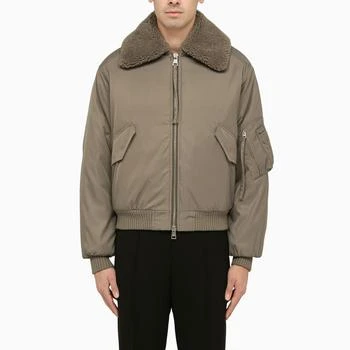 推荐TAUPE NYLON BOMBER JACKET商品