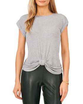 Vince Camuto, Vince Camuto | Knot Front Rib Tee商品图片 6折