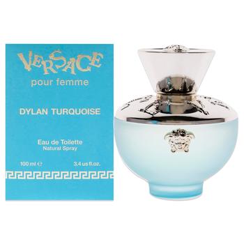 范思哲香水真假, Versace | Dylan Turquoise Pour Femme by Versace for Women - 3.4 oz EDT Spray商品图片 8.3折