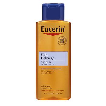 product Eucerin Calming Body Wash Daily Shower Oil - 8.4 Oz image