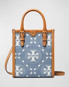 Tory Burch |  T Monogram Mini 真皮托特包,商家Neiman Marcus,价格¥1196