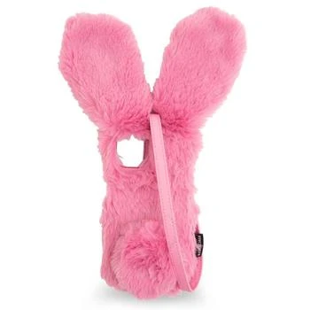 Balenciaga | Rose Faux Fur Fluffy Bunny IPhone 12/12 Pro Case,商家Jomashop,价格¥1475
