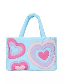 推荐Girl's Happy Heart Puffy Weekender Bag商品