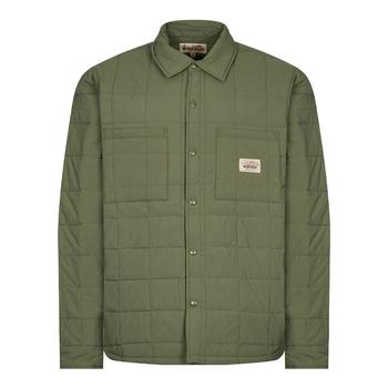 STUSSY | Stussy Quilted Fatigue Shirt - Green商品图片,
