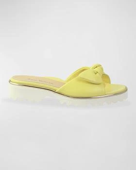 推荐Chrissie Bow Napa Slide Sandals商品