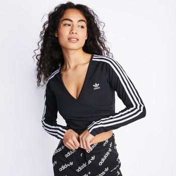 商品Adidas | adidas 3Stripes Longsleeve Tee - Women T-Shirts,商家Foot Locker UK,价格¥212图片