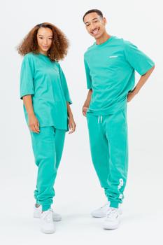 紧身裤男, CONTINU8 ADULTS | CONTINU8 TURQUOISE JOGGERS商品图片 8折