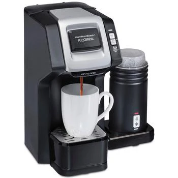 Hamilton Beach | FlexBrew Dual Single Cup Coffee Maker with Milk Frother,商家Macy's,价格¥816