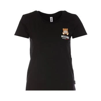 Moschino | MOSCHINO 黑色女士T恤 A1912-9003-0555,商家Beyond Chinalux,价格¥441